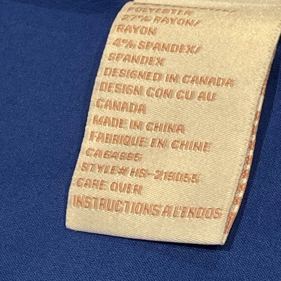 Happily Scrubbed blue scrub top - Picture 6 of 8